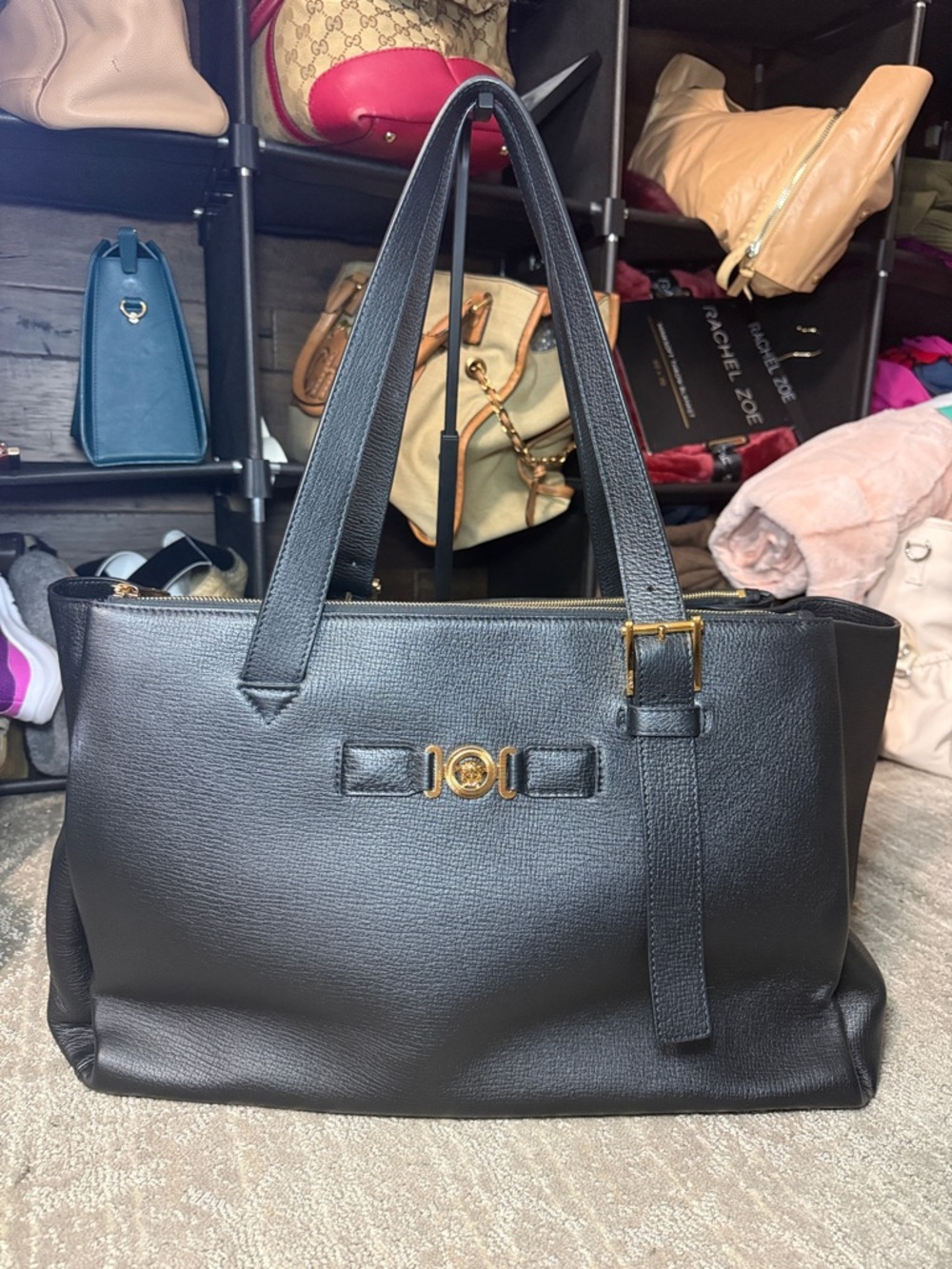 Versace Medusa Biggie Tote Bag - Picture 2 of 14